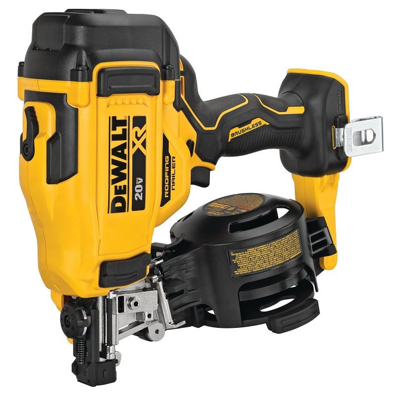 DEWALT DCN45RNB Nailer, Tool Only, 20 V, 2 Ah, 120 Magazine, 15 deg Collation, Wire Collation, Nail Fastener