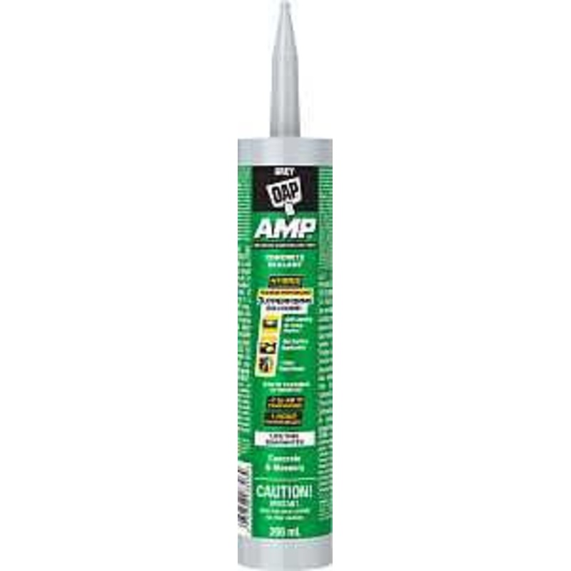 AMP 7079874344 Self-Leveling Sealant, Gray, 24 hr Curing, -7 to 49 deg C, 266 mL Cartridge