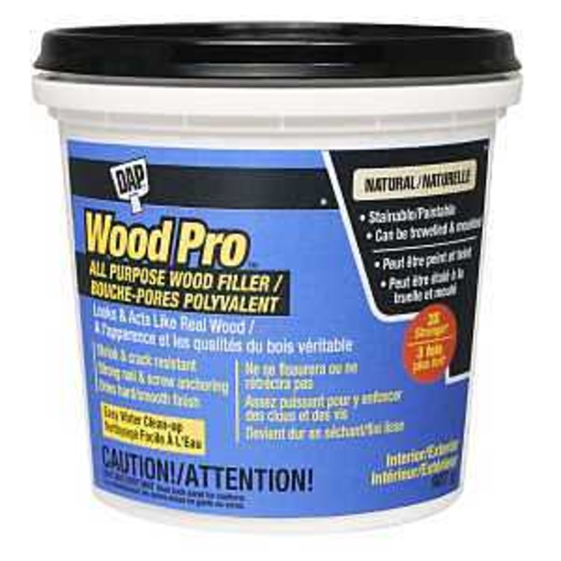 DAP Wood Pro 7079874284 Wood Filler, Paste, Natural, 907 g