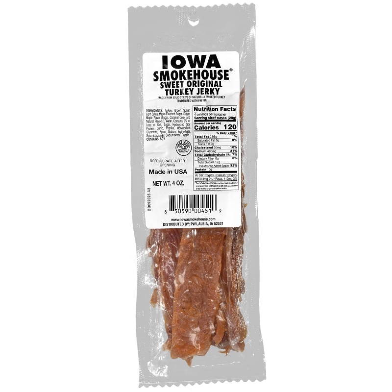 IS-T4C JERKY TURKEY CAJUN 4OZ