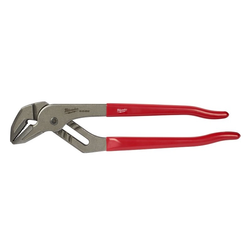 Milwaukee 48-22-6512 Tongue and Groove Plier, 12 in OAL, 2-1/4 in Jaw Opening, Red Handle, Ergonomic Handle