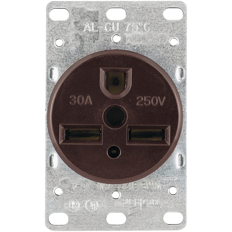 AH1234BK-BX-LFLUSH RECPT 30A