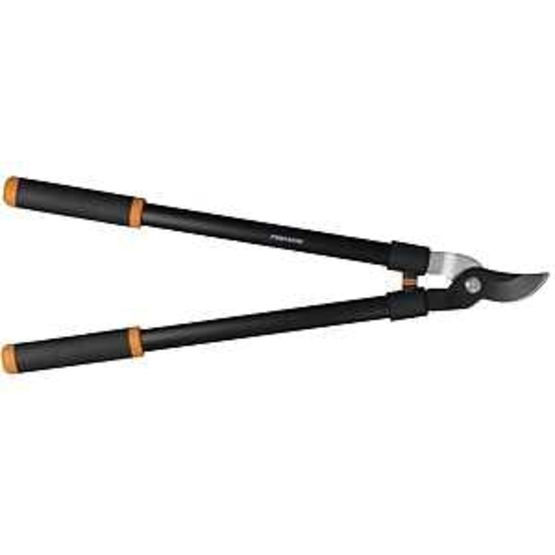Fiskars 91466935J Lopper, 1-1/2 in Cutting Capacity, Bypass Blade, Steel Blade, Steel Handle, Comfort-Grip Handle