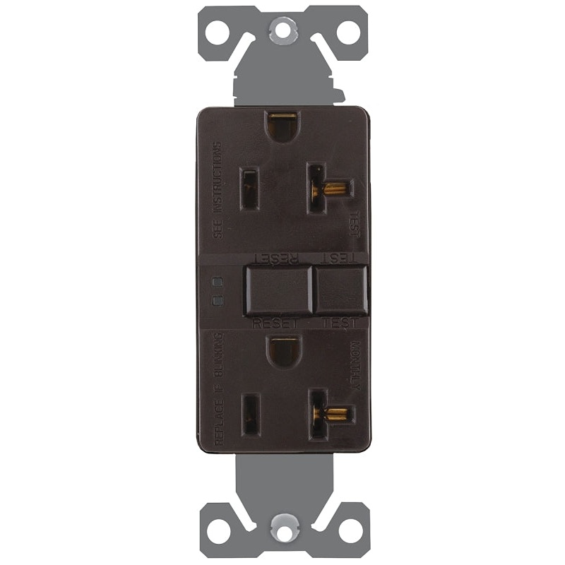 GF20B RCPT DPLX GFCI ST20A BR