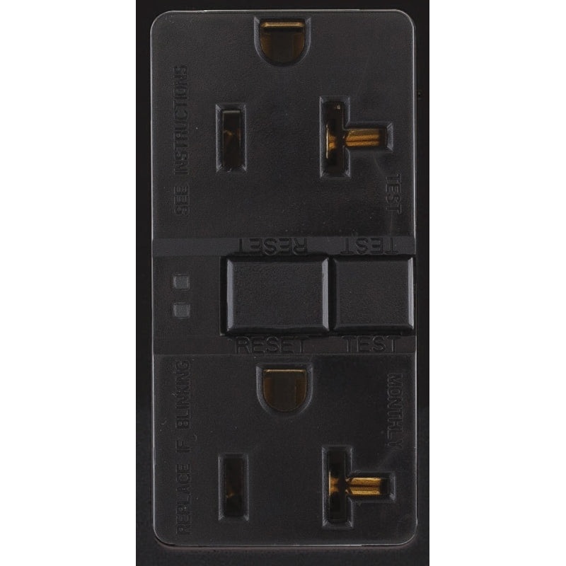 GF20BK RCPT DPLX GFCI 20A BK