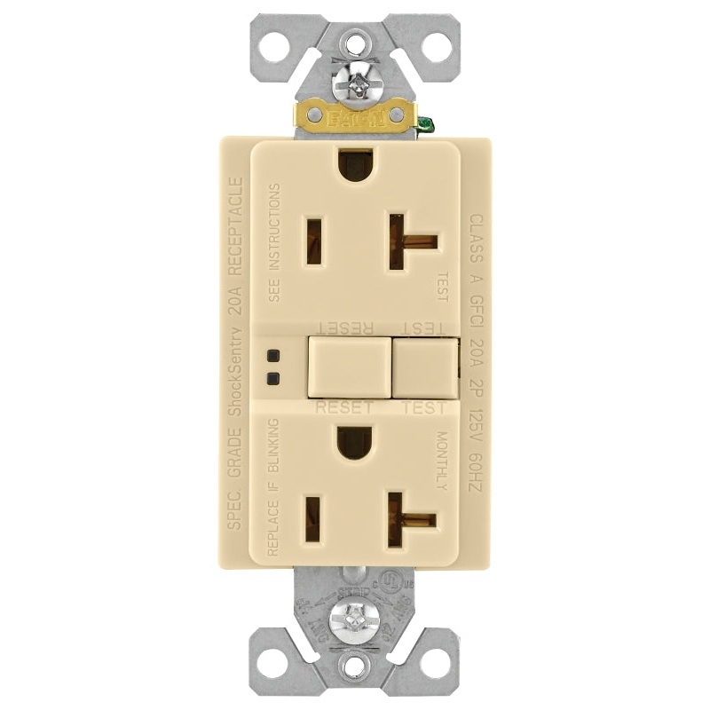 GF20V-BX-L/VGF20V IVORY GFCI