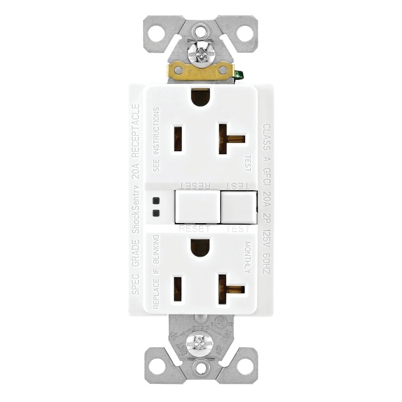 GF20W-BX-L GFCI WHITE20A