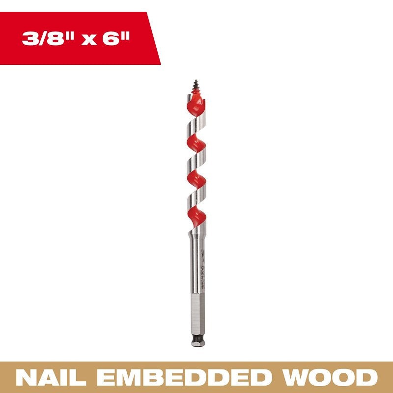 48-13-0373 BIT AUGER 3/8 X 6IN