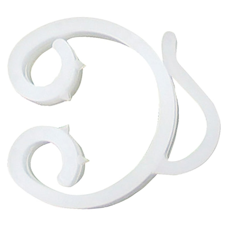 Adams 3210-99-1640 Deck Clip, Polypropylene, White