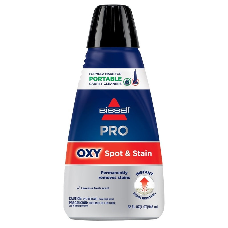 Bissell 2038 Pro Oxy Spot and Stain Formula, 32 oz, Liquid, Minimal Medicinal, Clear