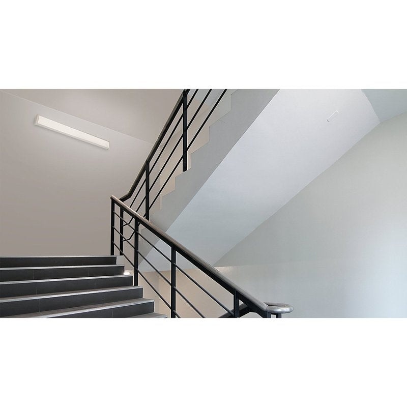 Metalux NWS Selectable Wrap 4NWS3C3MS-UNV Linear Wrap Light, 120/277 V, 38.8 W, Strip light, LED Lamp, 4216 Lumens