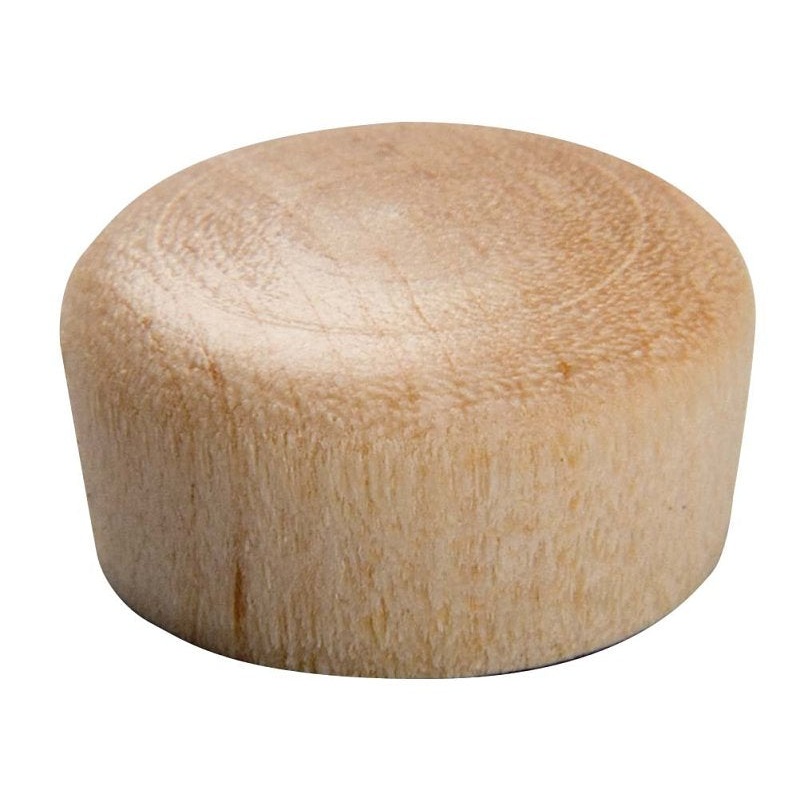 Waddell 8200.50 DP Plug, Round Head, Birch Wood, 1/2 in Dia