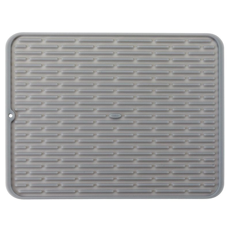 Oxo 1410880 Dish Drying Mat, 16.9 in L, 12-1/2 in W, Silicone