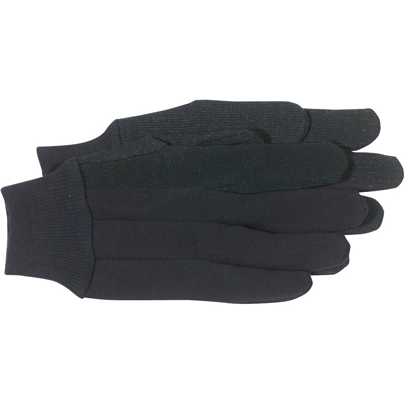 Boss B61021-L Indoor/Outdoor Work Gloves, Men’s, L, 8 to 8-3/8 in L, Straight Thumb, Elastic Knit Wrist Cuff, Jersey
