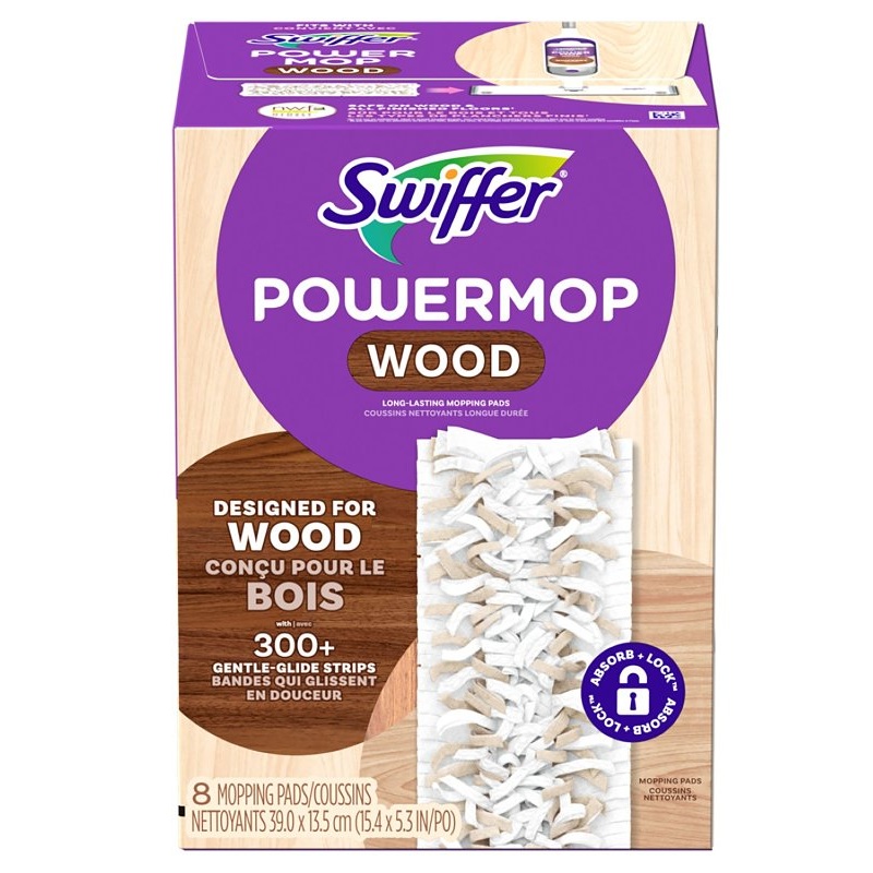 Swiffer PowerMop Series 81914 Mopping Pad Refill