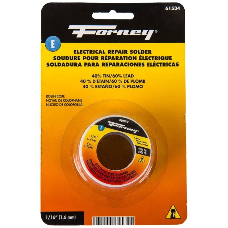 61534 WIRE SOLDER ROSIN CR 4OZ