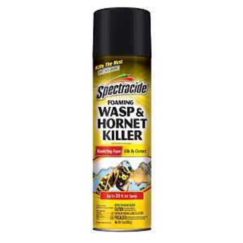 Spectracide HG-97404 Foaming Wasp and Hornet Killer, Liquid, Spray Application, Outdoor, 14 oz Aerosol Can
