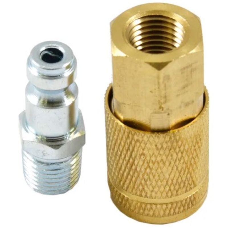 Forney Industries Tru-Flate Style Coupler/Plug Set