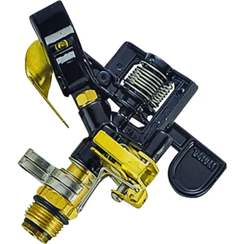 Landscapers Select DY602N Impact Sprinkler Head Brass (60 ft in diameter water coverage)