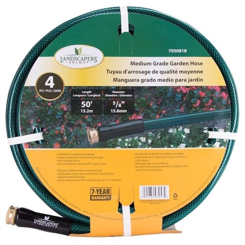 Landscapers Select Light Duty Garden Hose (5/8 X 50′)