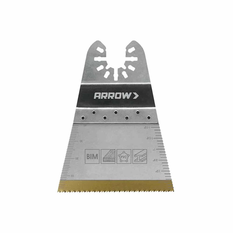 Arrow 2  Titanium Coated Bi-Metal Wood and Nail Blade – 3 Piece
