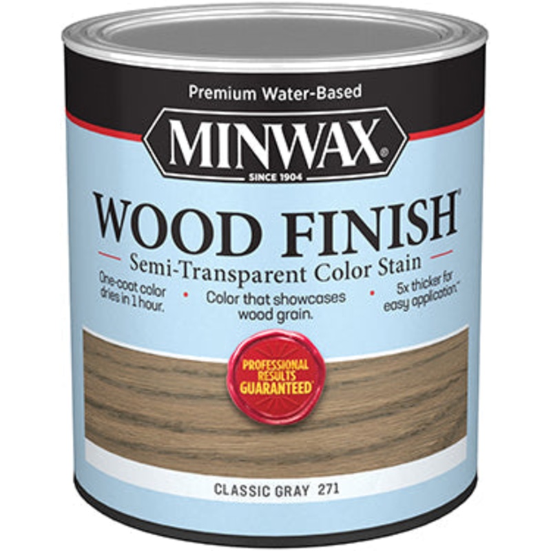 MINWAX WOOD FINISH SEMTRANS GRAY QT