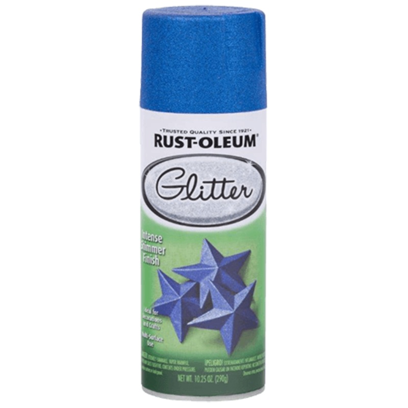Rust-Oleum Glitter Spray Paint Royal Blue