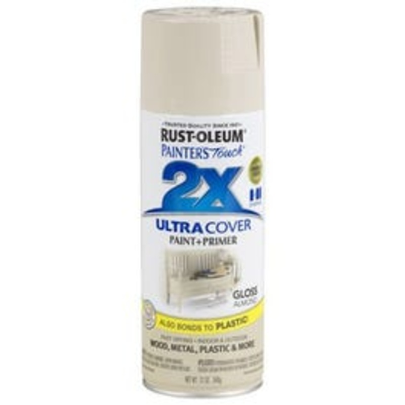 Painter’s Touch 2X Spray Paint, Gloss Almond, 12-oz.