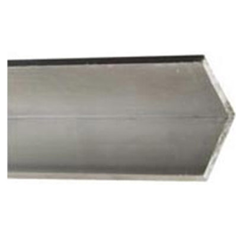 1-1/4X1-1/4X4 FT ZINC SOLID ANGLE