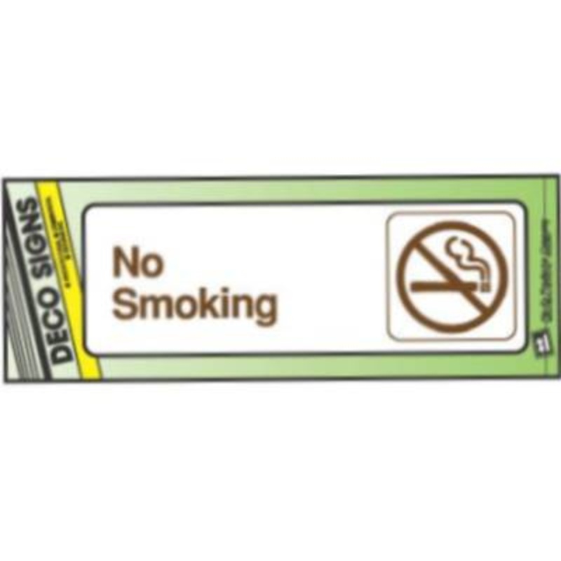 HyKo No Smoking Sign 3 X 9 – Plastic