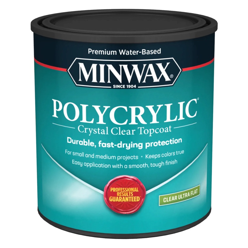 Minwax Polycrylic Protective Finish1 Quart