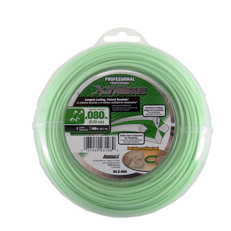 Arnold Corp .080 Xtreme Trimmer Line 140 Feet