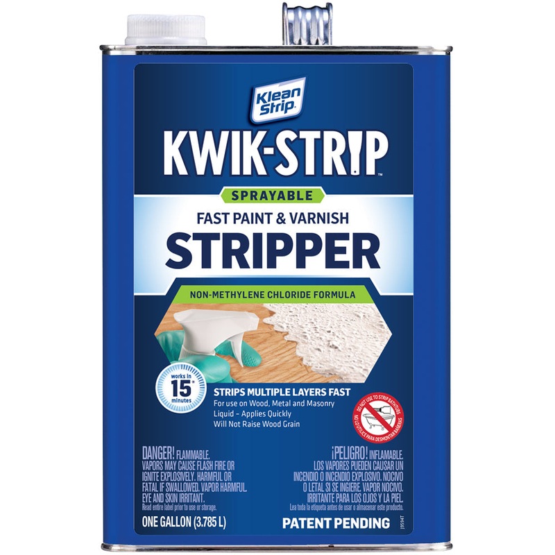 Klean Strip Kwik-Strip Sprayable Paint & Varnish Stripper 1 Quart