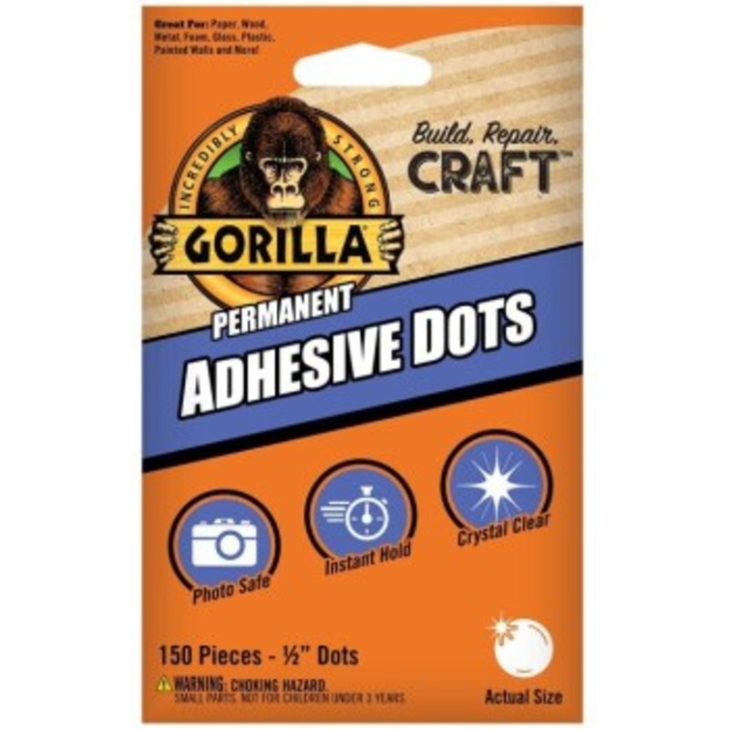 Gorilla Glue/O’Keefe’s 104905 150pk Adhesive Dots