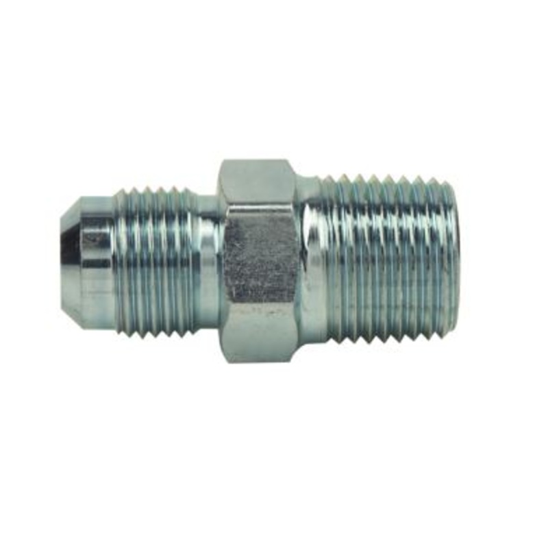 Brasscraft 1/2 in. OD Flare x 1/2 in. MIP (3/8 in. FIP), Steel (1/2)