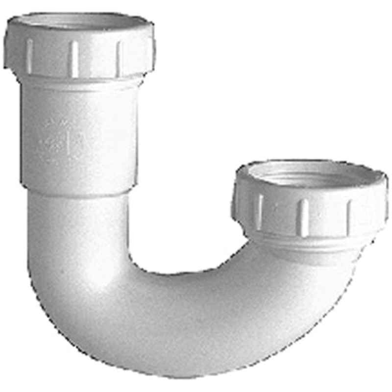 J-BEND SLIP JOINT WHITE