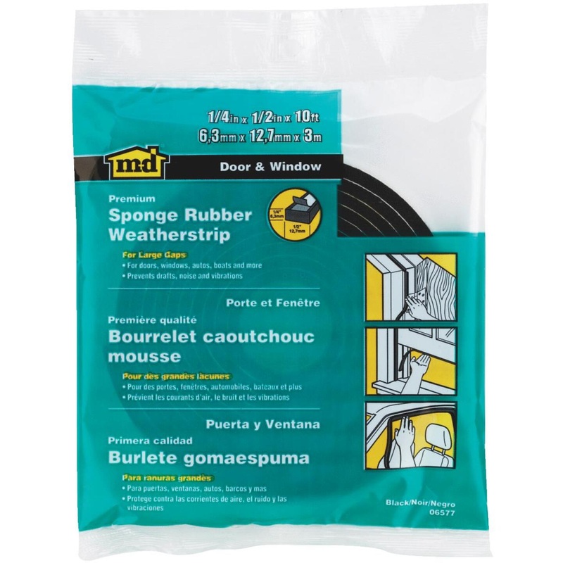M-D 1/4 1/2 10′ Auto & Marine Weatherstrip