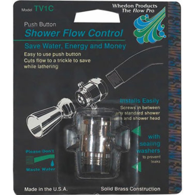 SHOWER FLOW CONTROL BUTTON