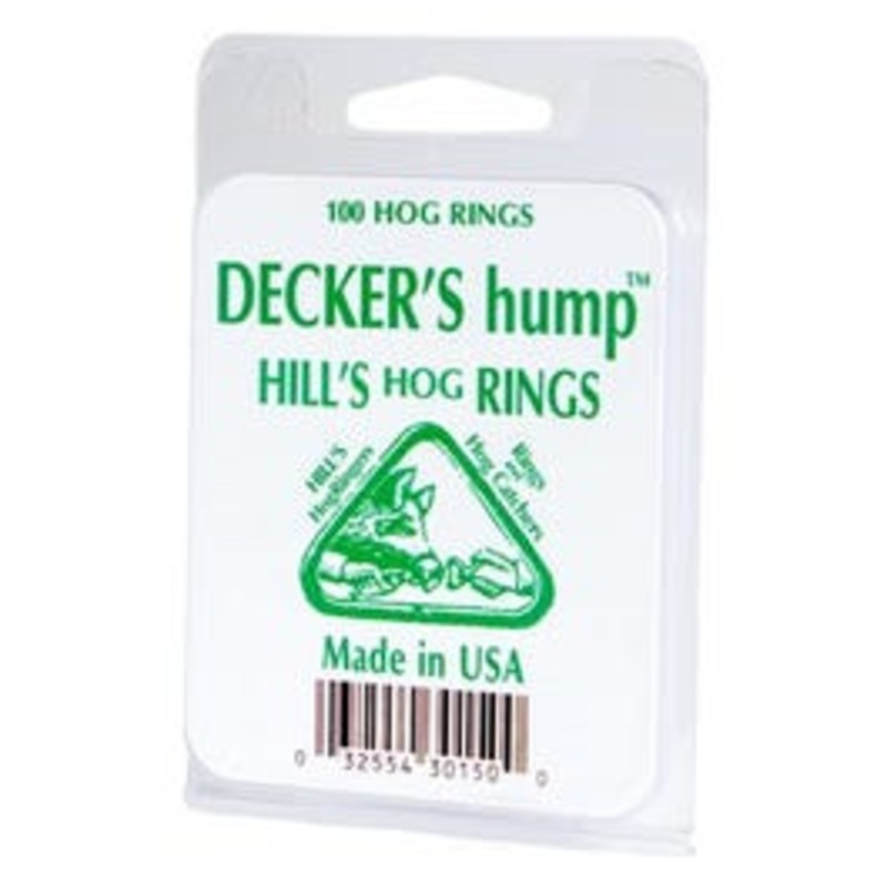 Hill’s Hump Hog Ring, No. 3, 100-Pk.
