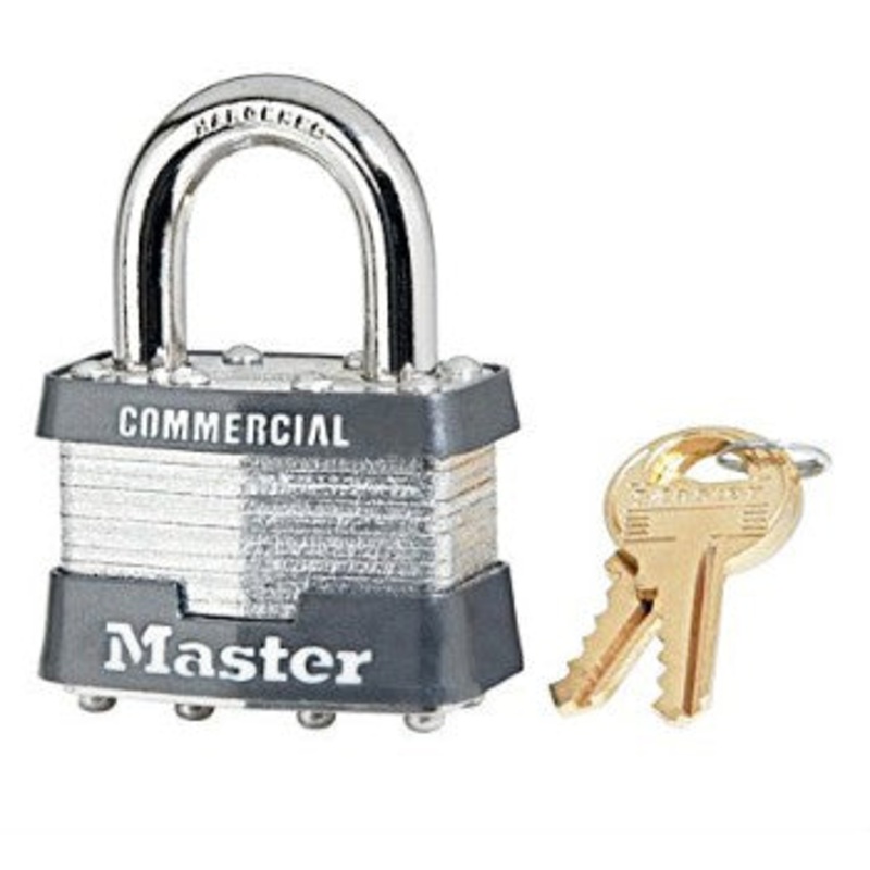 MasterLock 21W1-KZ Padlock ~ Rekeyable