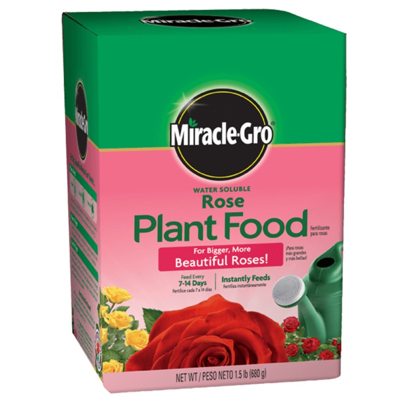 Miracle-Gro Water Soluble Rose Plant Food (1.5 lbs)
