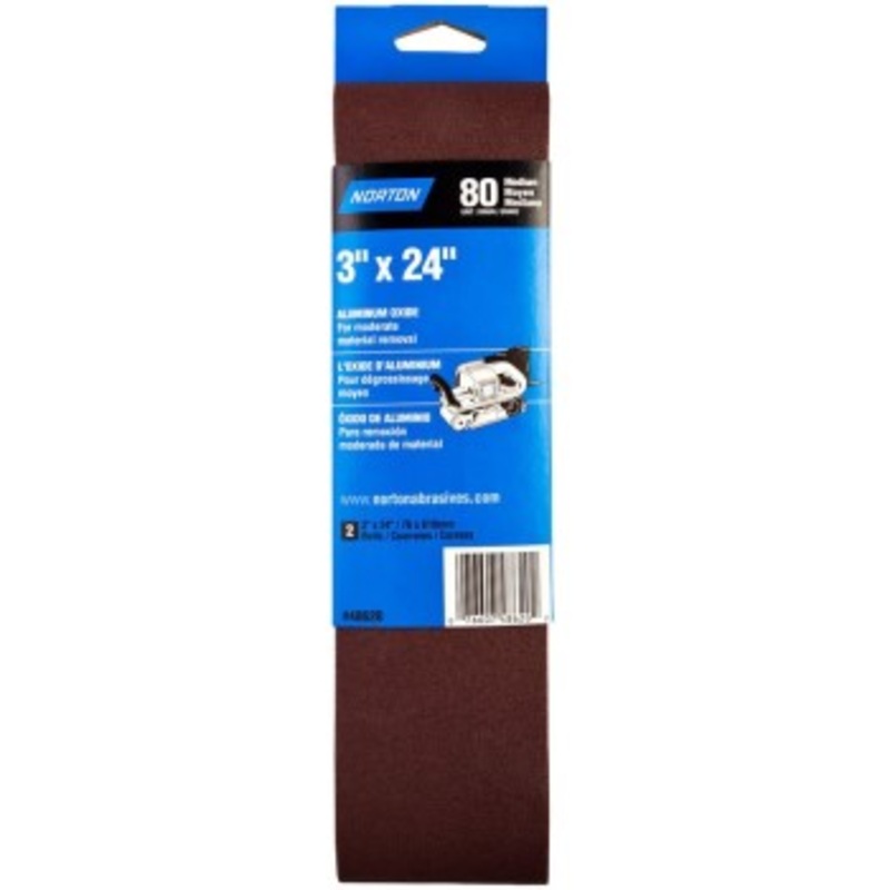 Norton 07660702237 02237 3×24 80 Multisand Belt