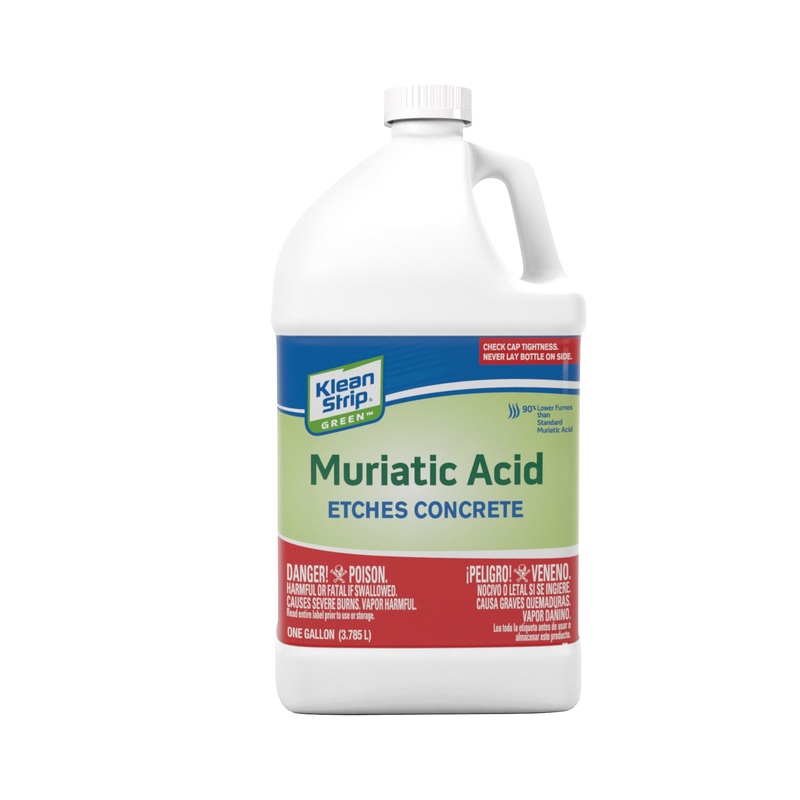 Klean-Strip Green Safer Muriatic Acid 128 Oz