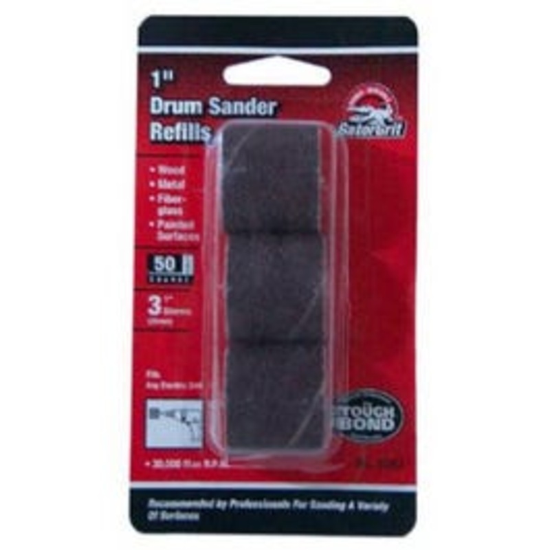 3-Pack 1×1-Inch Coarse Resin Cloth Sleeve