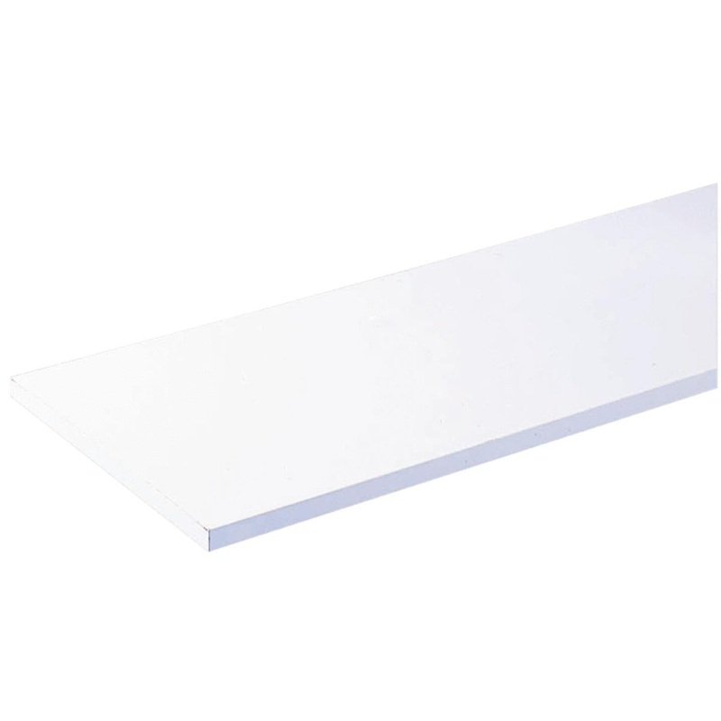 Knape & Vogt 10 In. x 36 In. White All-Purpose Shelf