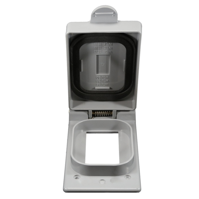 CANTEX   1-Gang Weatherproof GFI Receptacle Cover
