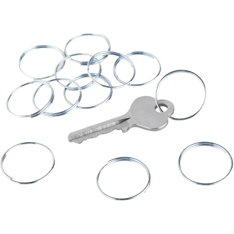 Lucky Line Zinc-Plated Steel Zinc-Plated 1 In. Key Ring