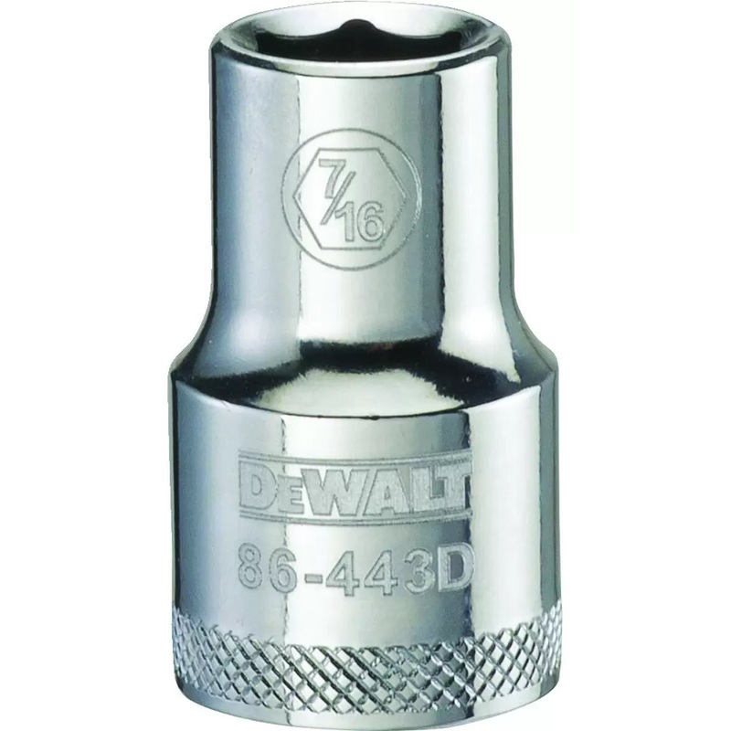 Stanley DWMT 1/2 DR 6PT SOCKET 7/16