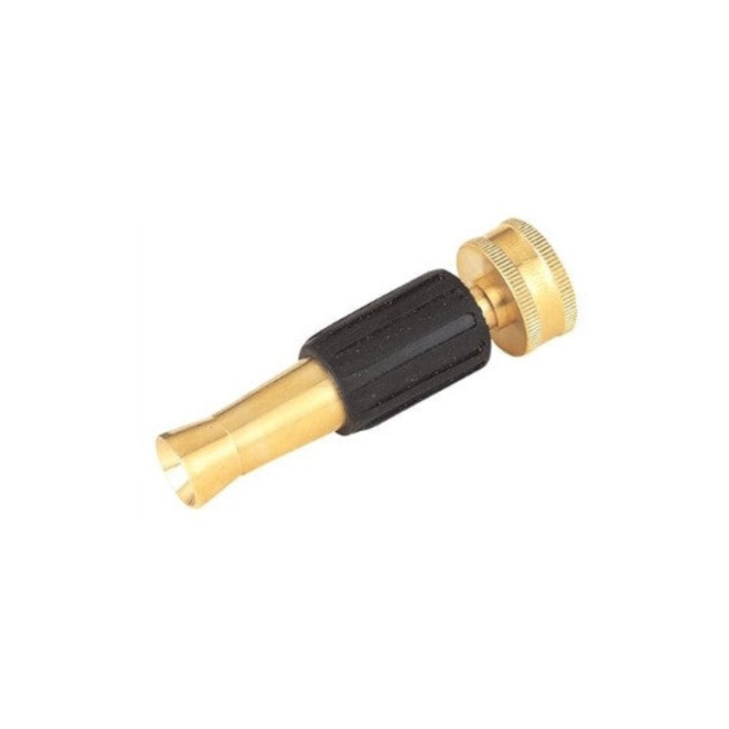 Landscapers Select Adjustable Brass Garden Hose Nozzle