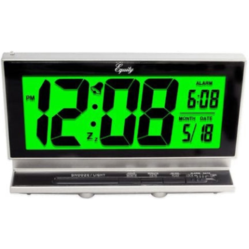 CLOCK ALARM SMARTLIGHT LCD 2 IN
